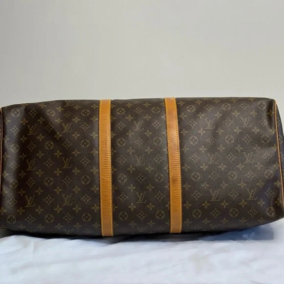 Louis Vuitton Keepall 60 (1987 Vintage Monogram) Duffel Bag - Picture 10 of 11